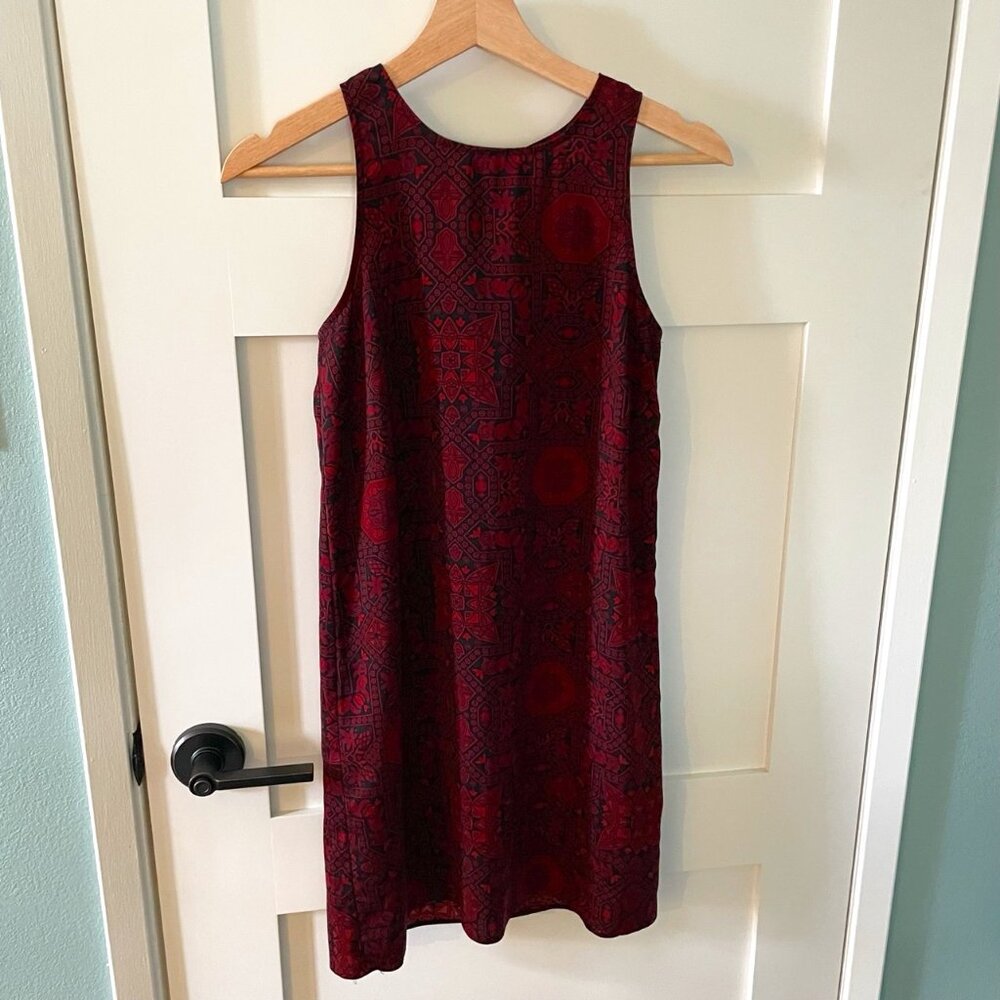 Staring at Stars Mod Racerback Mini Shift Dress XS